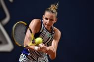 Kristyna Pliskova knocked out the third seed Maria Sakkari